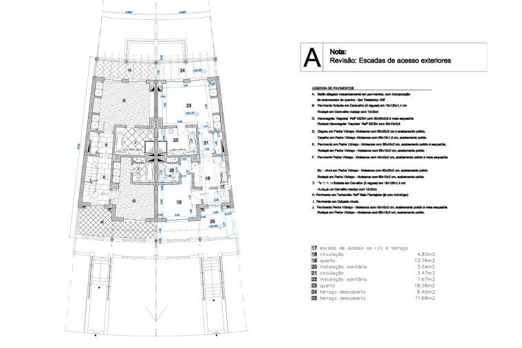 Moradia T4 para Venda em Quarteira Planta 3