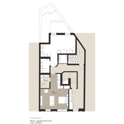 Apartamento para Venda em Estrela Planta 1