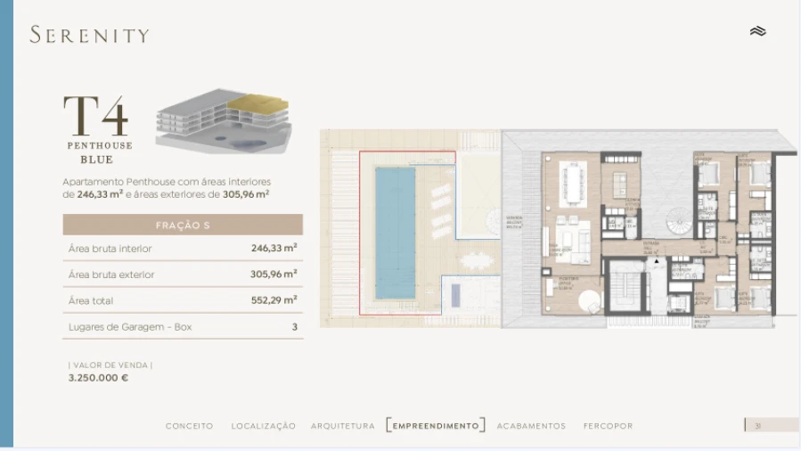 Apartamento T4 para Venda em Quarteira Foto 12