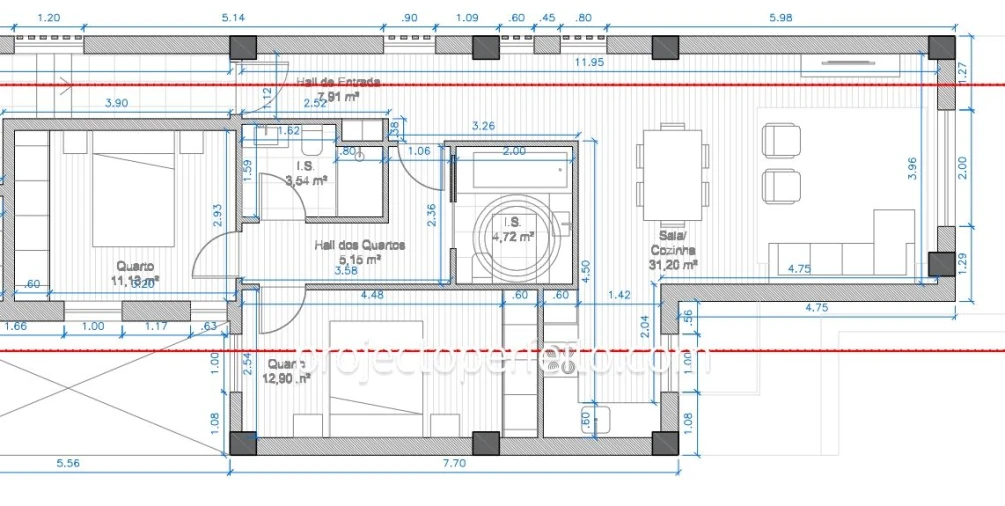 Apartamento T2 para Venda em Gafanha da Encarnação Foto 6