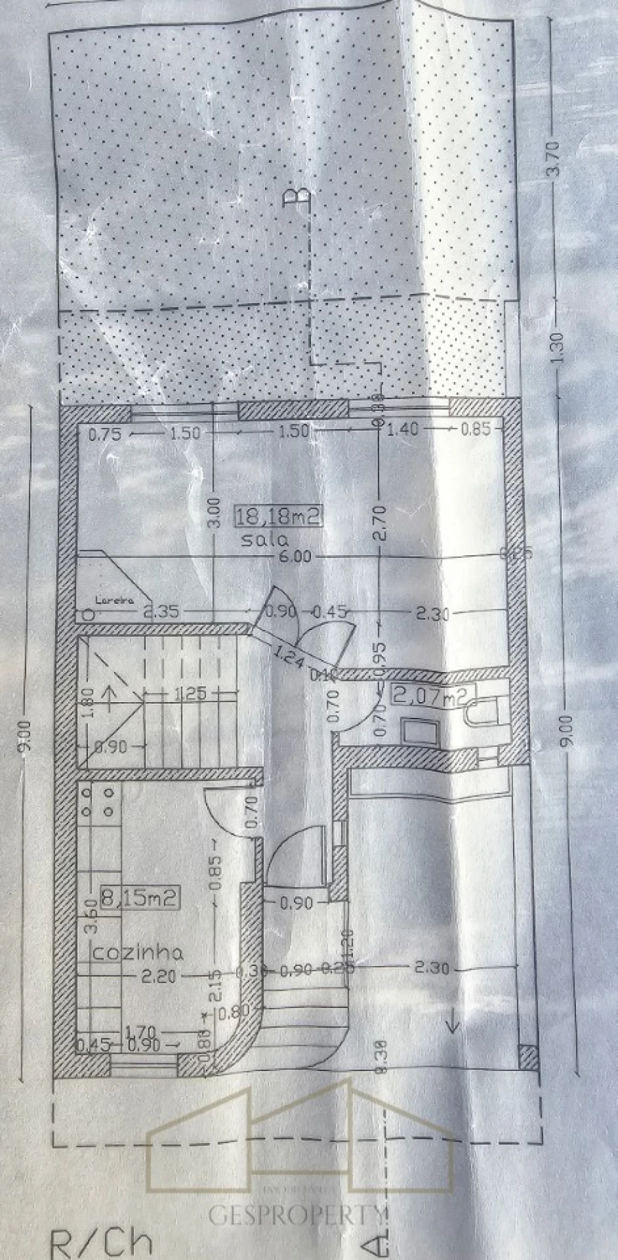 Moradia T3 para Venda em Amora Planta 1
