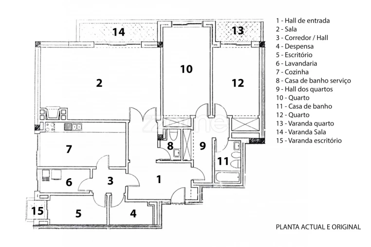 Apartamento T3 para Venda em Castêlo da Maia Foto 8