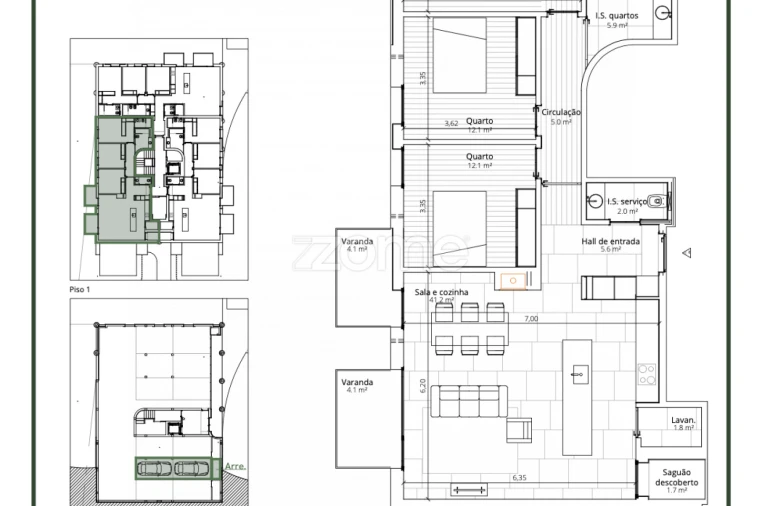 Apartamento T3 para Venda em Penafiel Foto 10