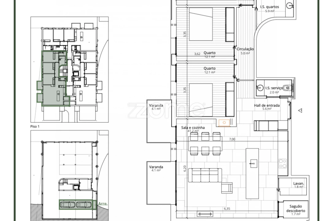 Apartamento T3 para Venda em Penafiel Foto 13