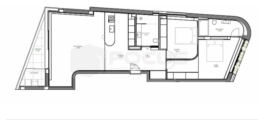 Apartamento T2 para Venda em São Bernardo Foto 21