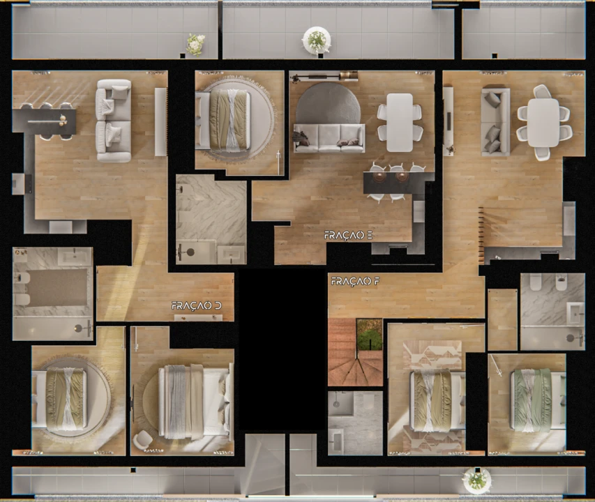 Apartamento T1 para Venda em Santa Eufémia e Boa Vista Foto 15