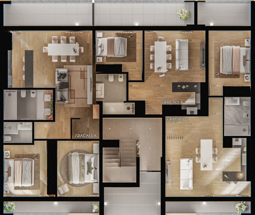 Apartamento T1 para Venda em Santa Eufémia e Boa Vista Foto 14