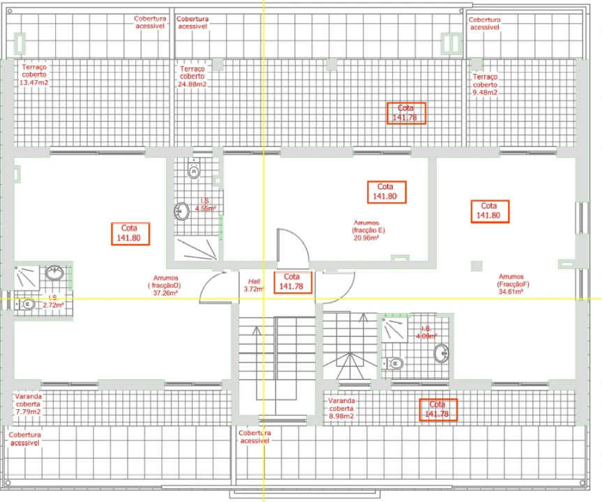 Apartamento T1 para Venda em Santa Eufémia e Boa Vista Foto 16