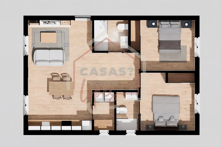 Moradia T2 para Venda em Gafanha do Carmo Foto 11