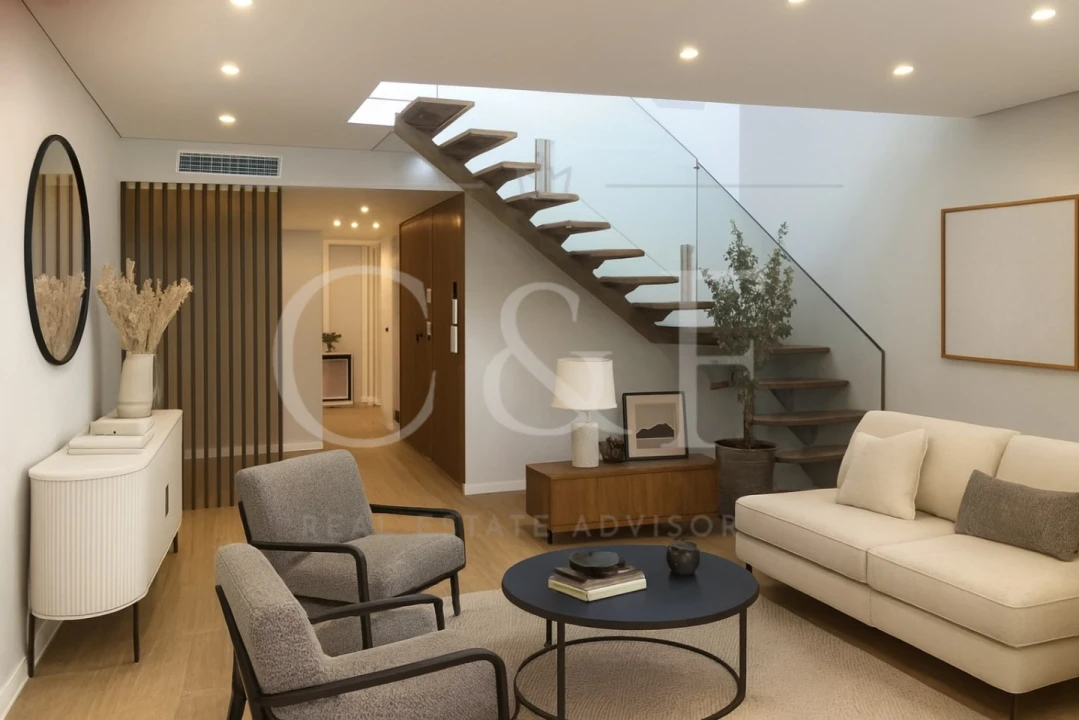 Apartamento T4 para Venda em Carcavelos e Parede Foto 1