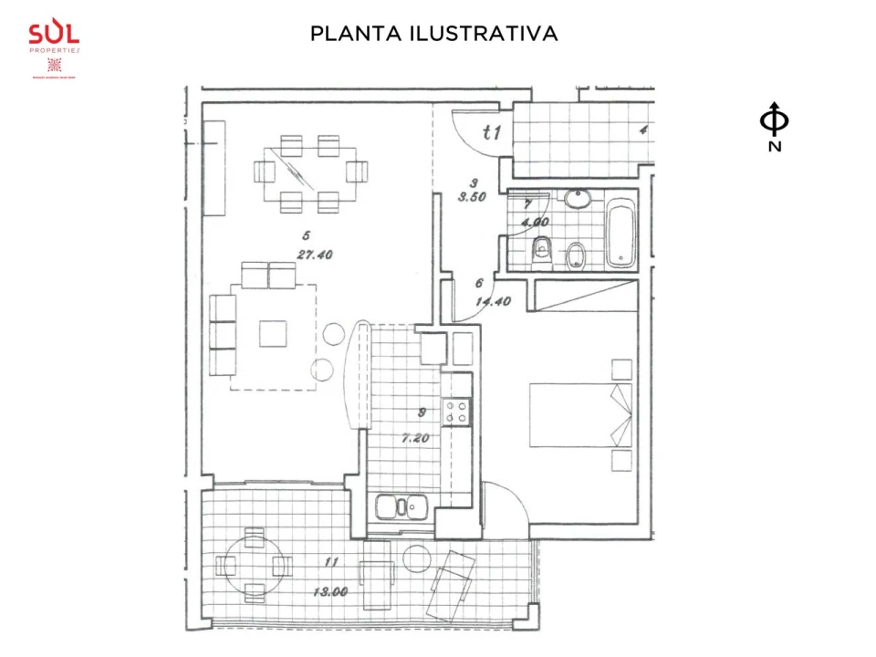 Apartamento T1 para Venda em Portimão Foto 18