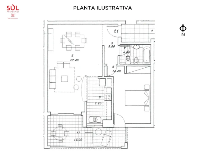 Apartamento T1 para Venda em Portimão Foto 18