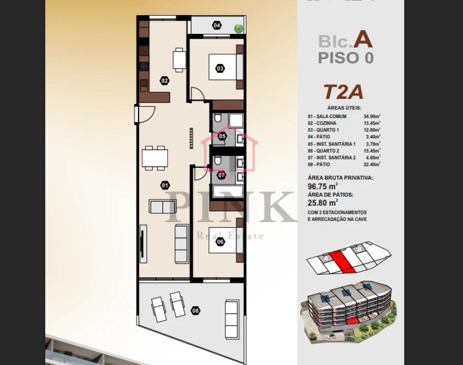 Apartamento T2 para Venda em Camara de Lobos Foto 17