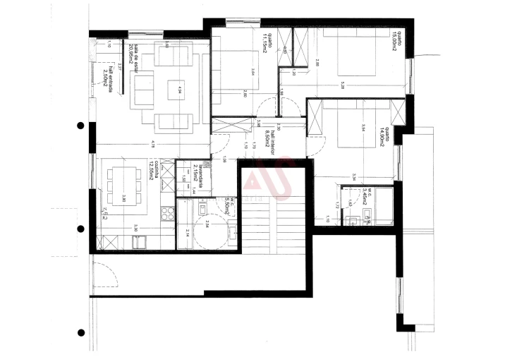 Apartamento T3 para Venda em Torrados e Sousa Foto 17