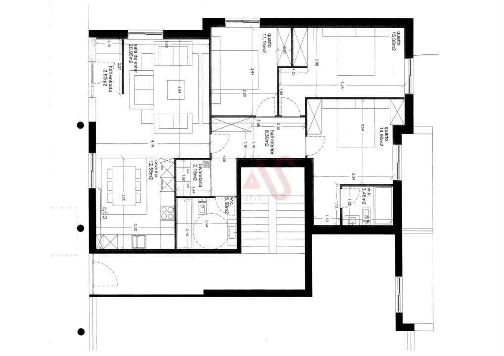 Apartamento T3 para Venda em Torrados e Sousa Foto 17