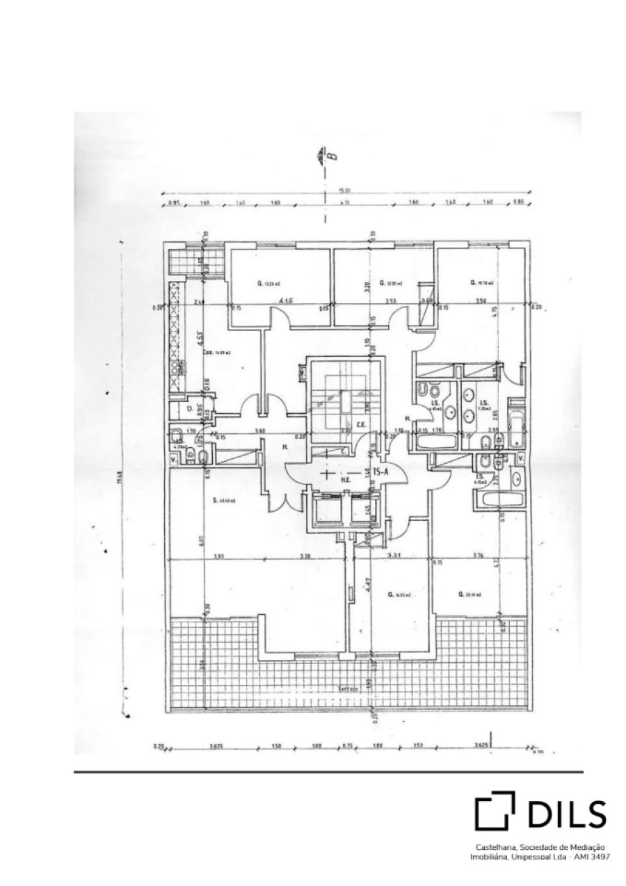 Apartamento T5 para Venda em Carcavelos e Parede Planta 1