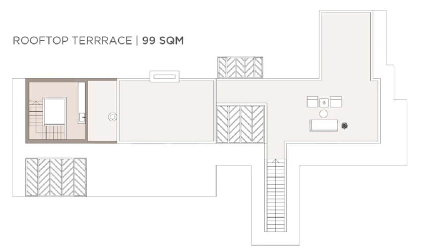 Moradia T2 para Venda em Carvalhal Planta 3