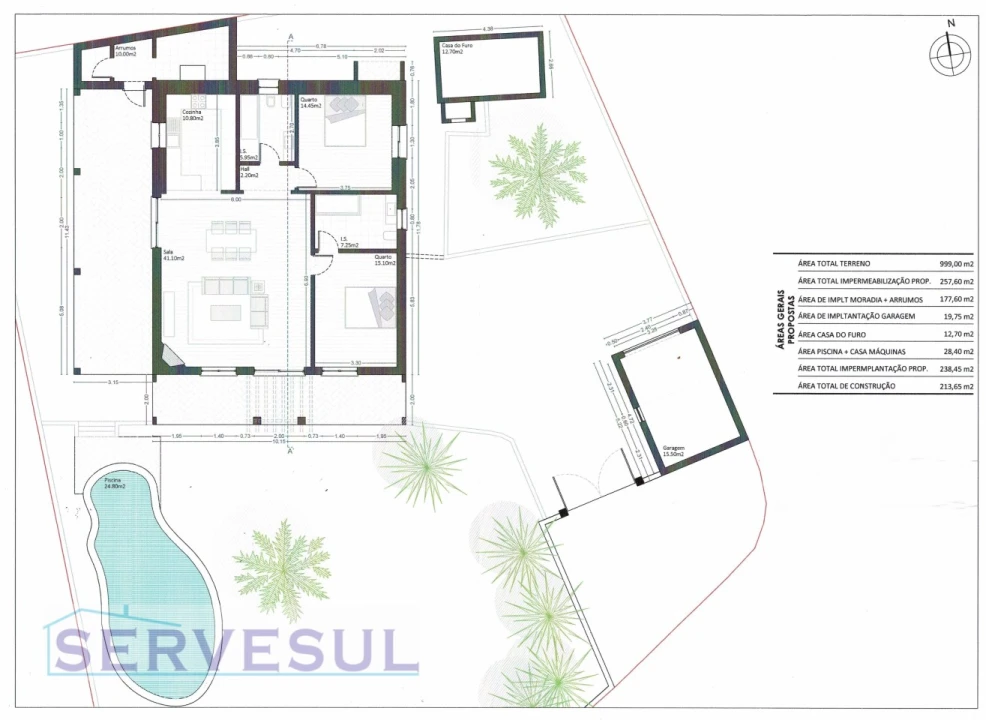 Moradia T2 para Venda em Alcantarilha e Pêra Foto 49