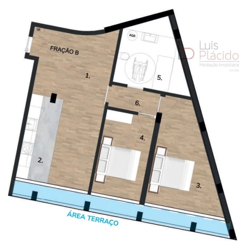 Apartamento T2 para Venda em Sines Foto 2