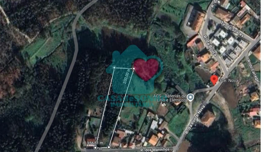 Terreno para Venda em Pinheiro da Bemposta, Travanca e Palmaz