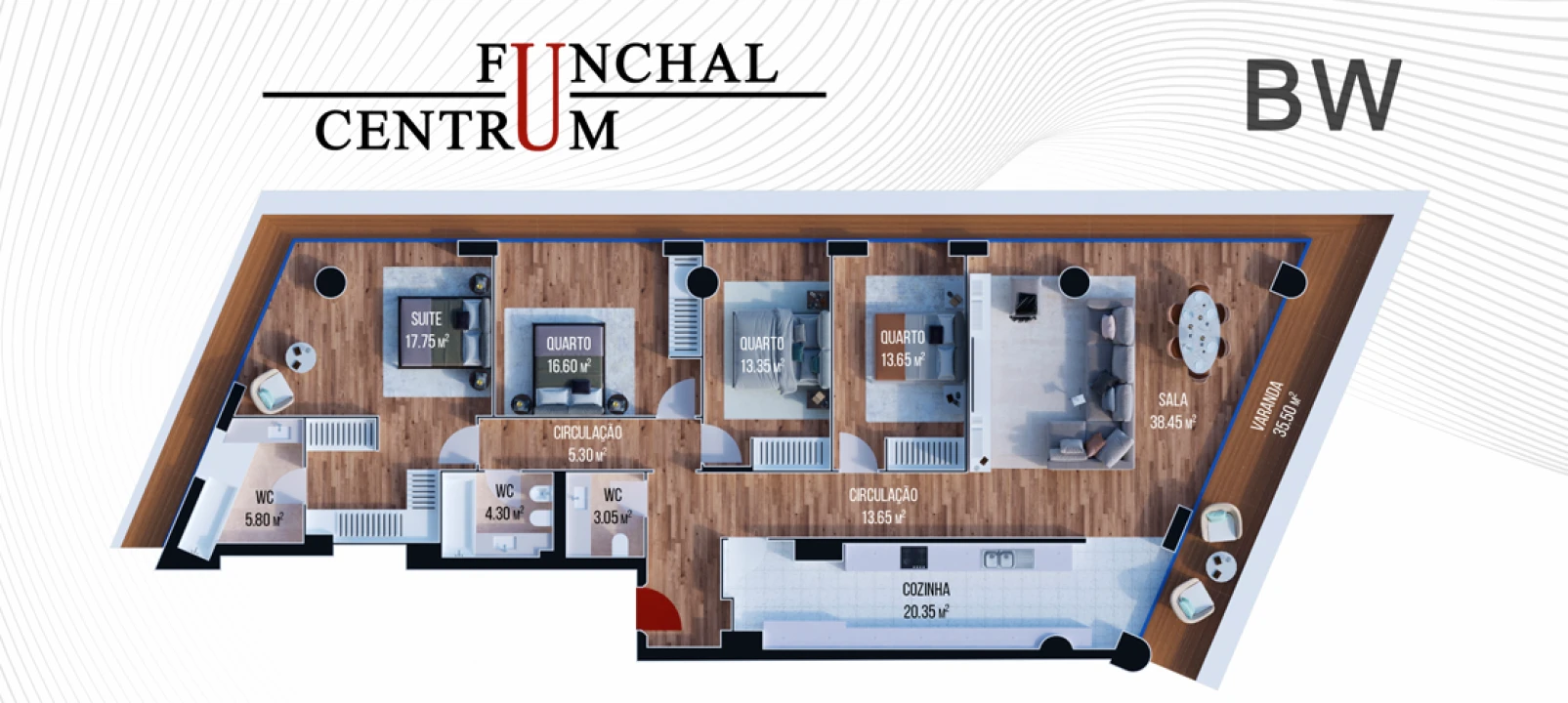 Apartamento T4 para Venda em Funchal (Se) Foto 13