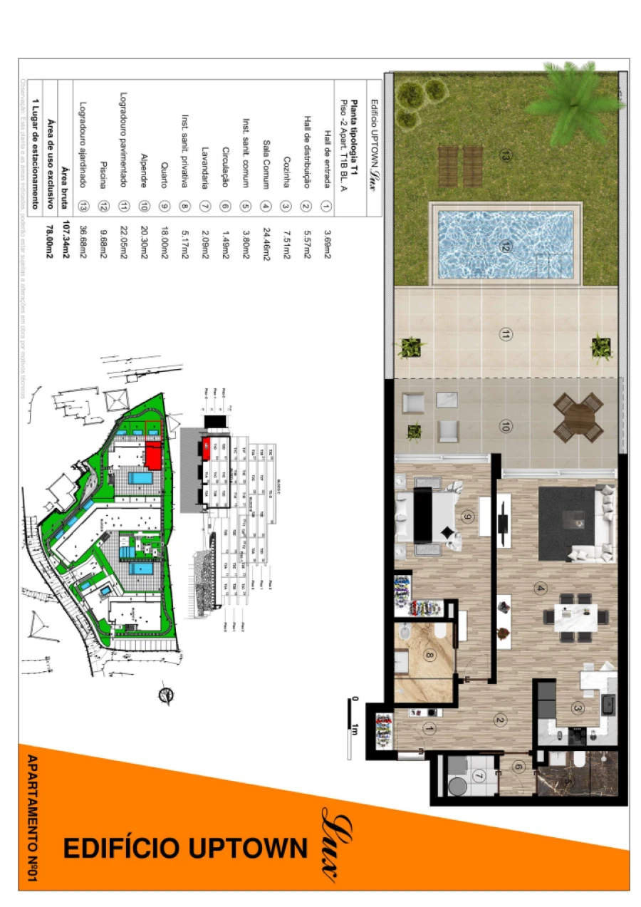 Apartamento T1 para Venda em Funchal (Santa Luzia) Foto 18