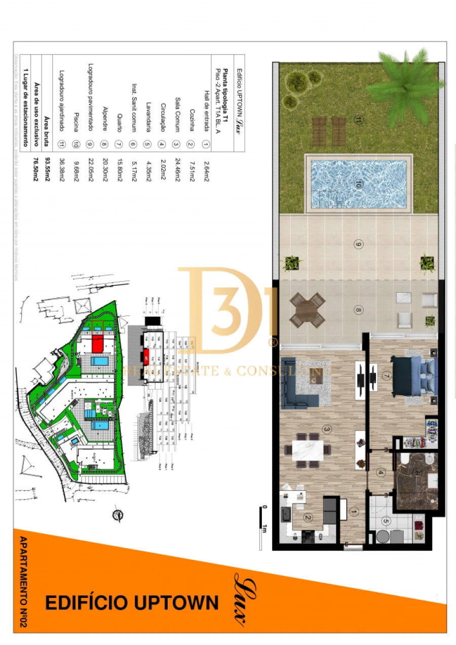 Apartamento T1 para Venda em Funchal (Santa Luzia)