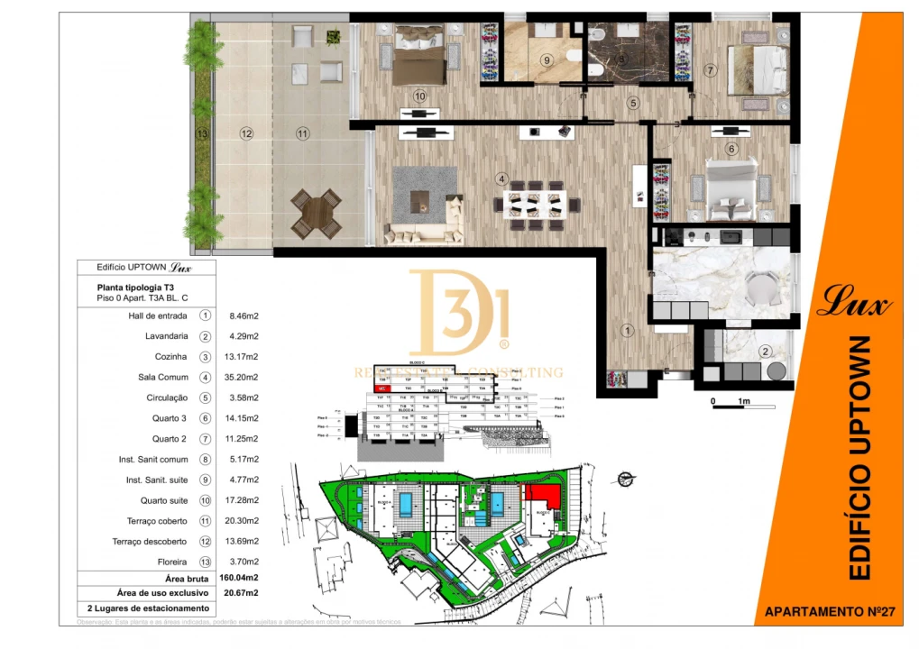 Apartamento T3 para Venda em Funchal (Santa Luzia) Foto 1