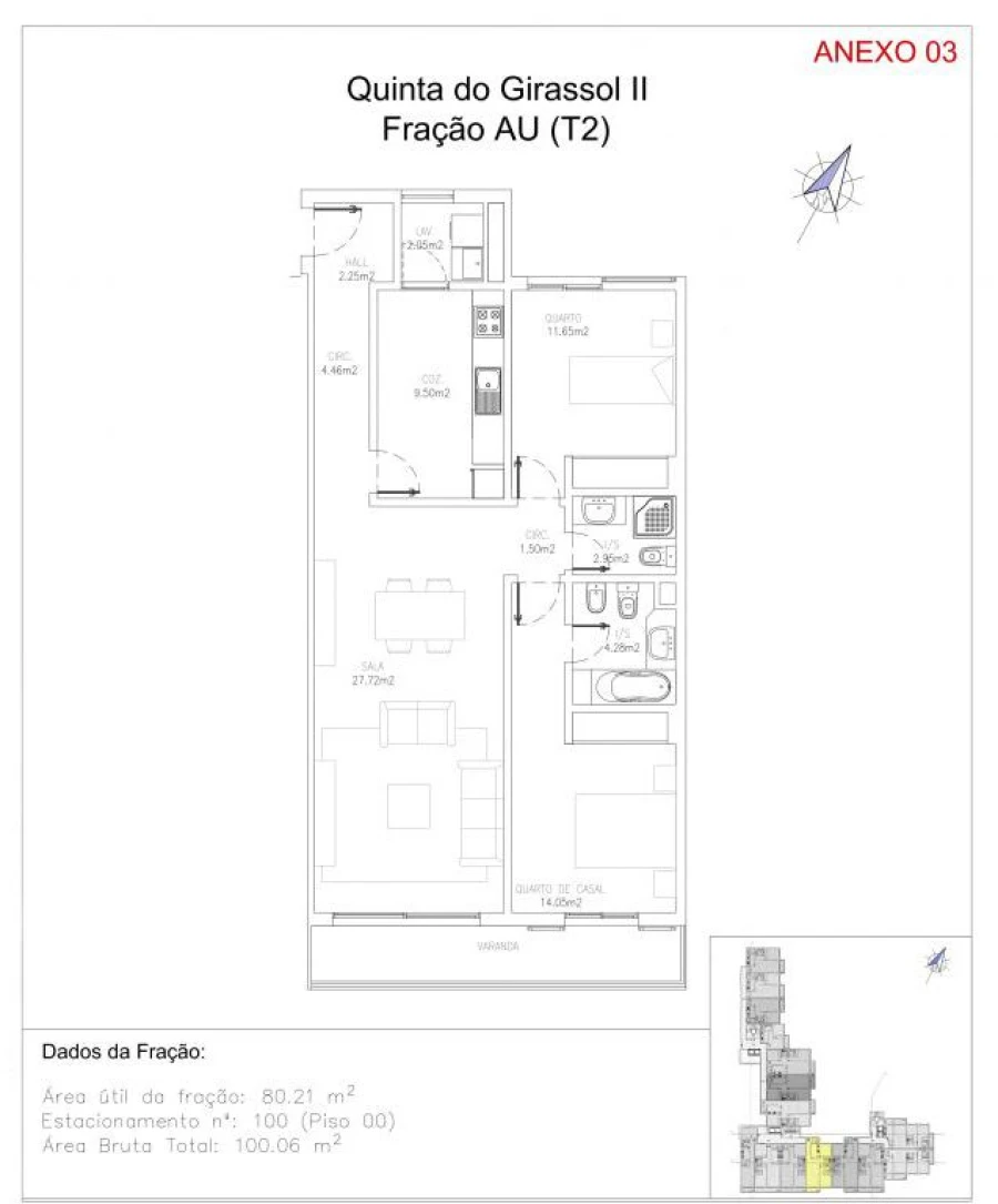 Apartamento T2 para Venda em Caniço Foto 26