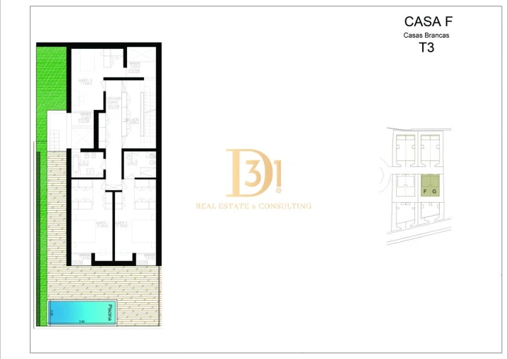 Moradia T3 para Venda em São Martinho Foto 26