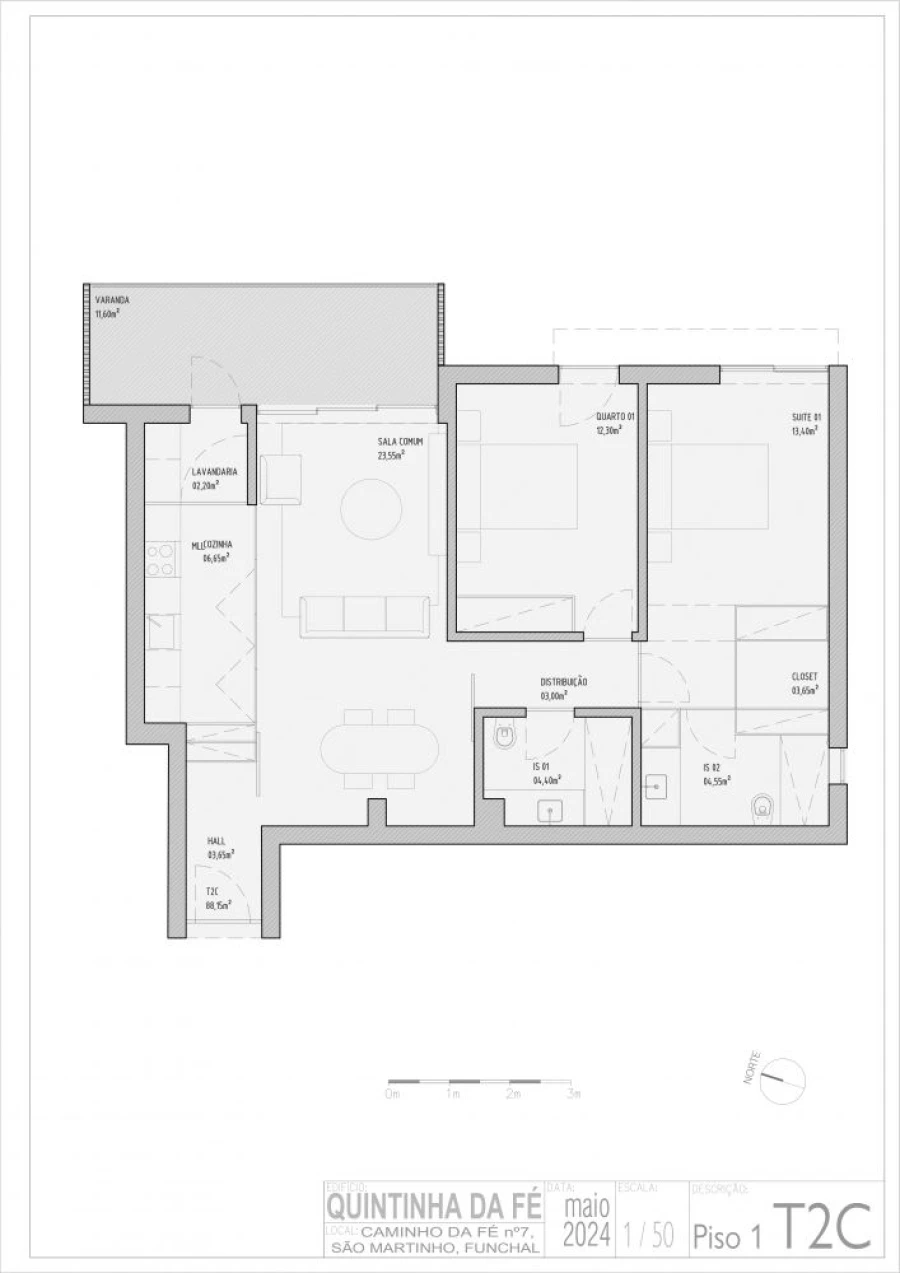 Apartamento T2 para Venda em São Martinho Foto 18