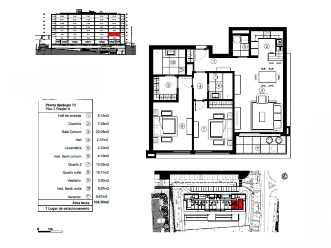 Apartamento T2 para Venda em São Martinho Foto 42