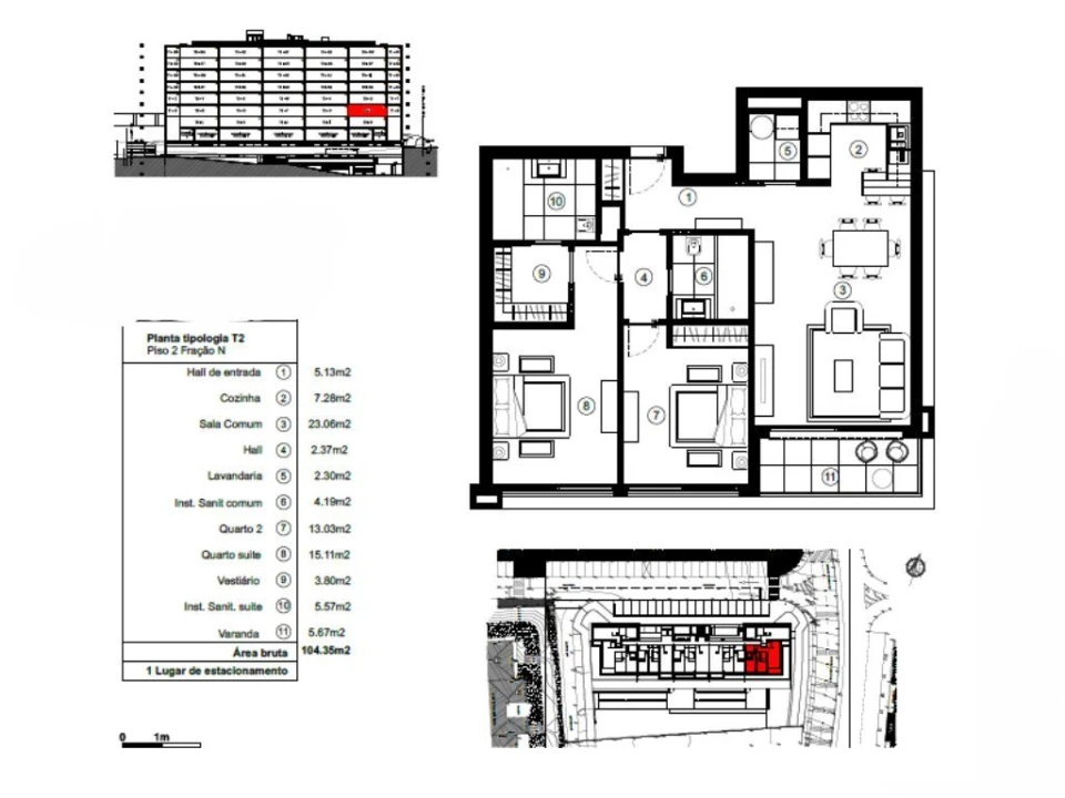 Apartamento T2 para Venda em São Martinho Foto 42
