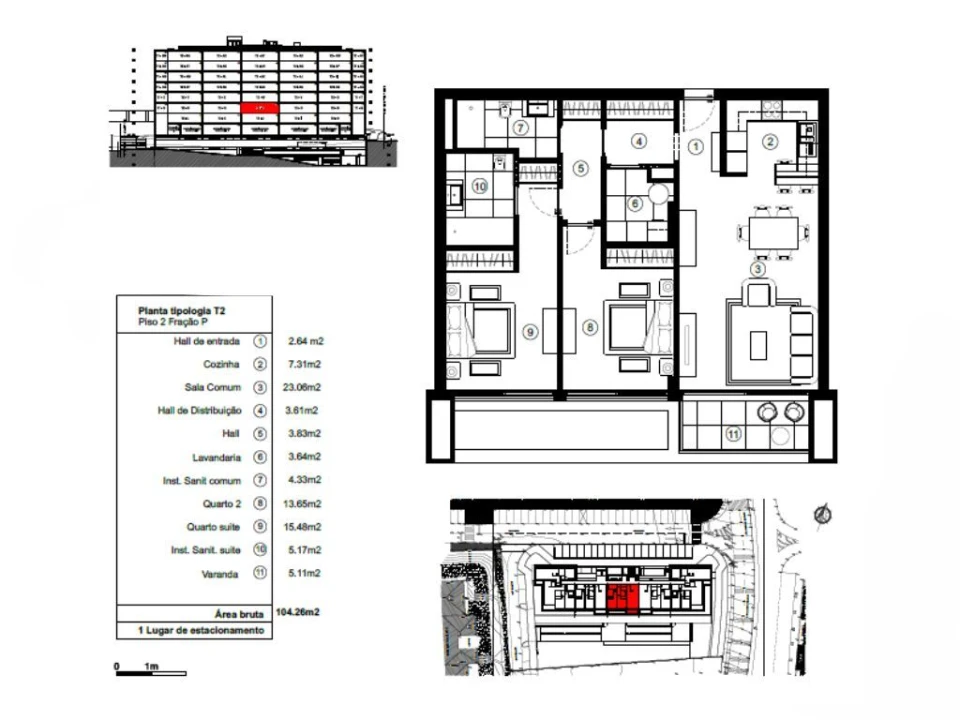 Apartamento T2 para Venda em São Martinho Foto 40