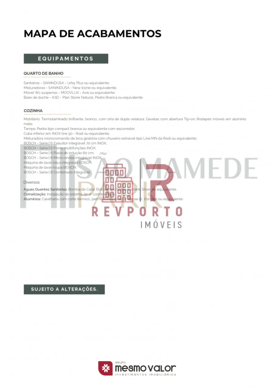 Apartamento T2 para Venda em São Mamede de Infesta e Senhora da Hora Foto 20