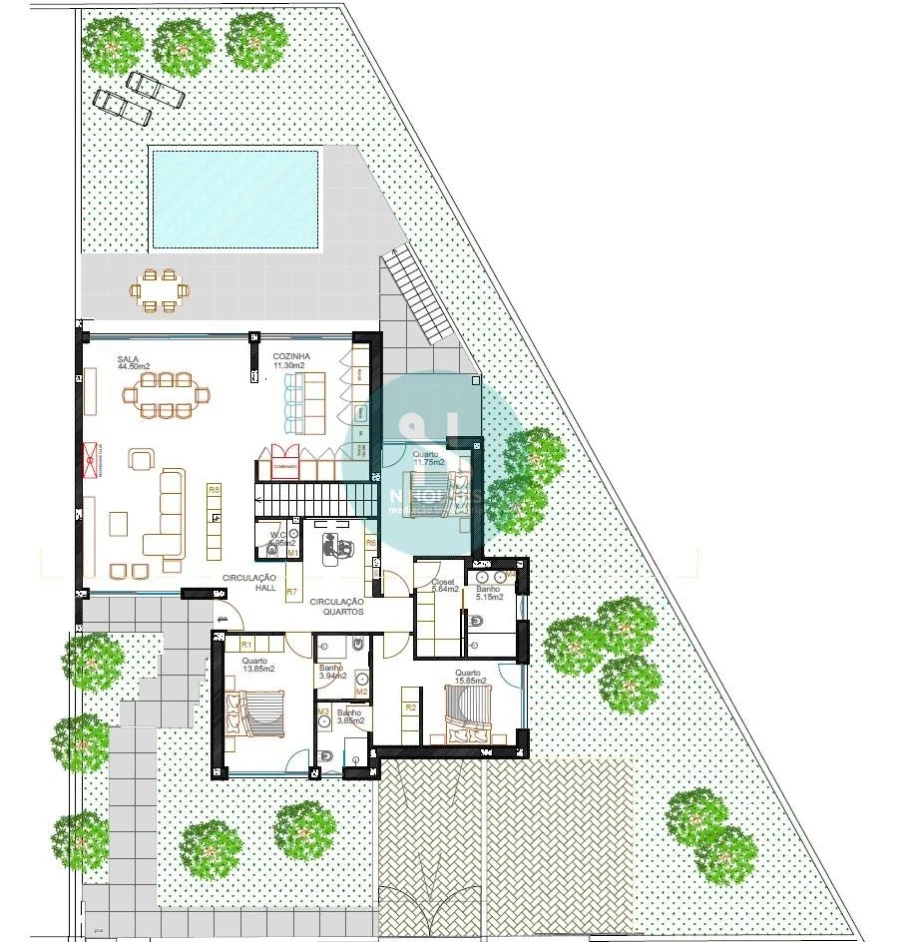 Moradia T3 para Venda em São Vitor (Braga) Planta 3