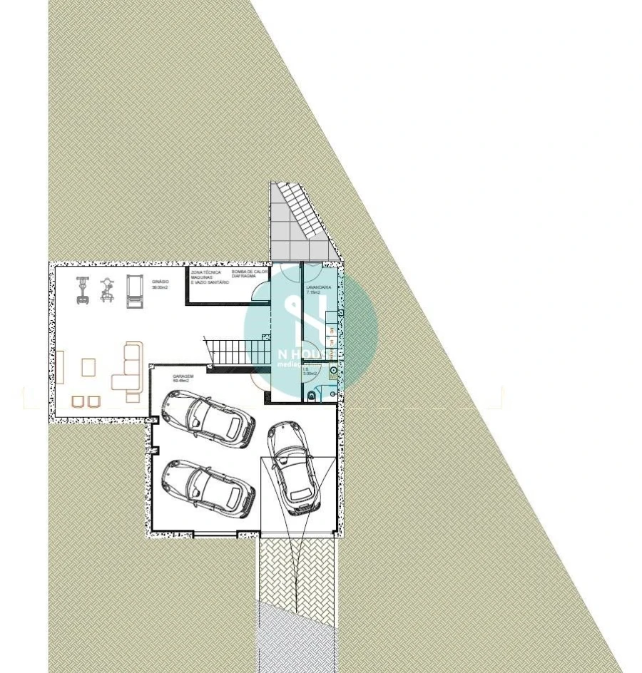 Moradia T3 para Venda em São Vitor (Braga) Planta 5