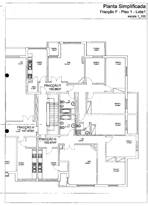 Apartamento T4 para Venda em Marvila, Ribeira Santarém, São Salvador, São Nicolau