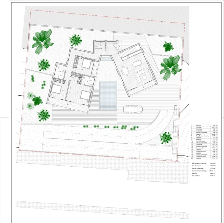 Moradia T3 para Venda em Santa Cruz Planta 2