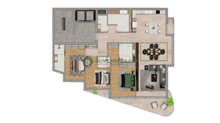 Apartamento T3 para Venda em Faro (Sé e São Pedro) Foto 16