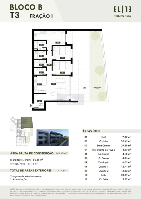 Apartamento T3 para Venda em Camara de Lobos