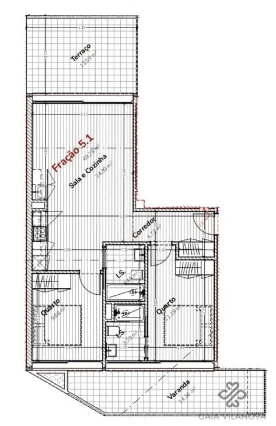Apartamento T2 para Venda em Avintes Foto 8