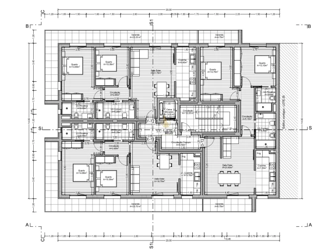 Apartamento T2 para Venda em Rio de Loba Foto 2