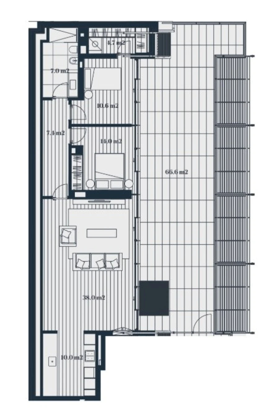 Apartamento T2 para Venda em Marvila Planta 1