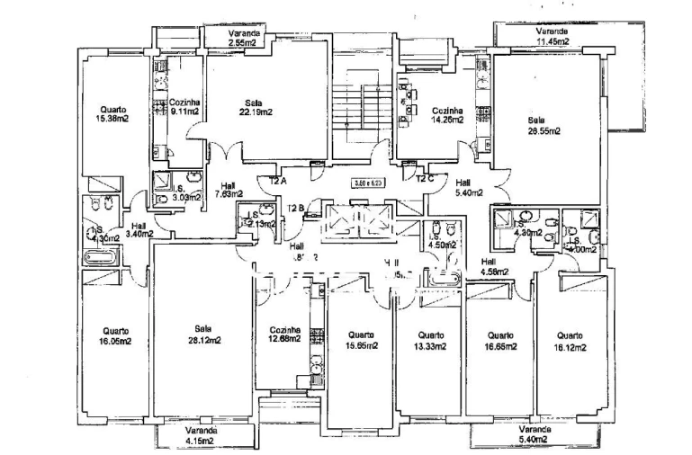 Apartamento T2 para Venda em Loule (São Clemente) Foto 15