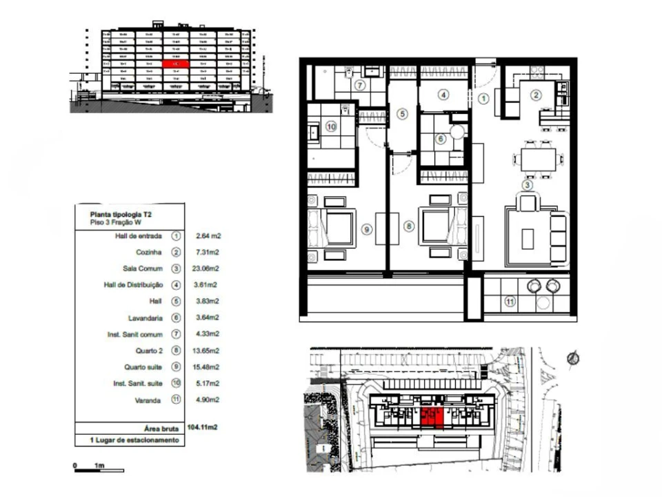 Apartamento T2 para Venda em São Martinho Foto 40