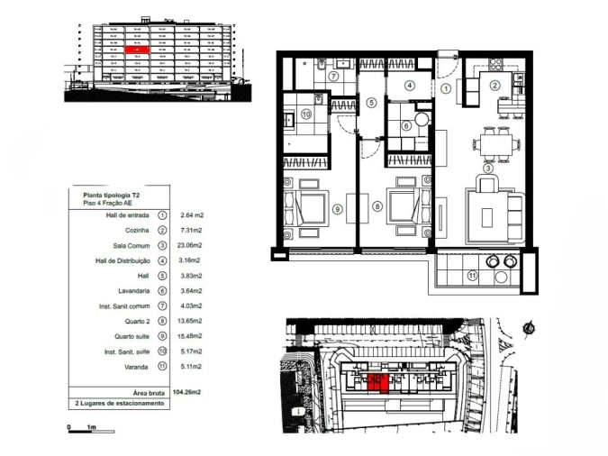 Apartamento T2 para Venda em São Martinho Foto 40