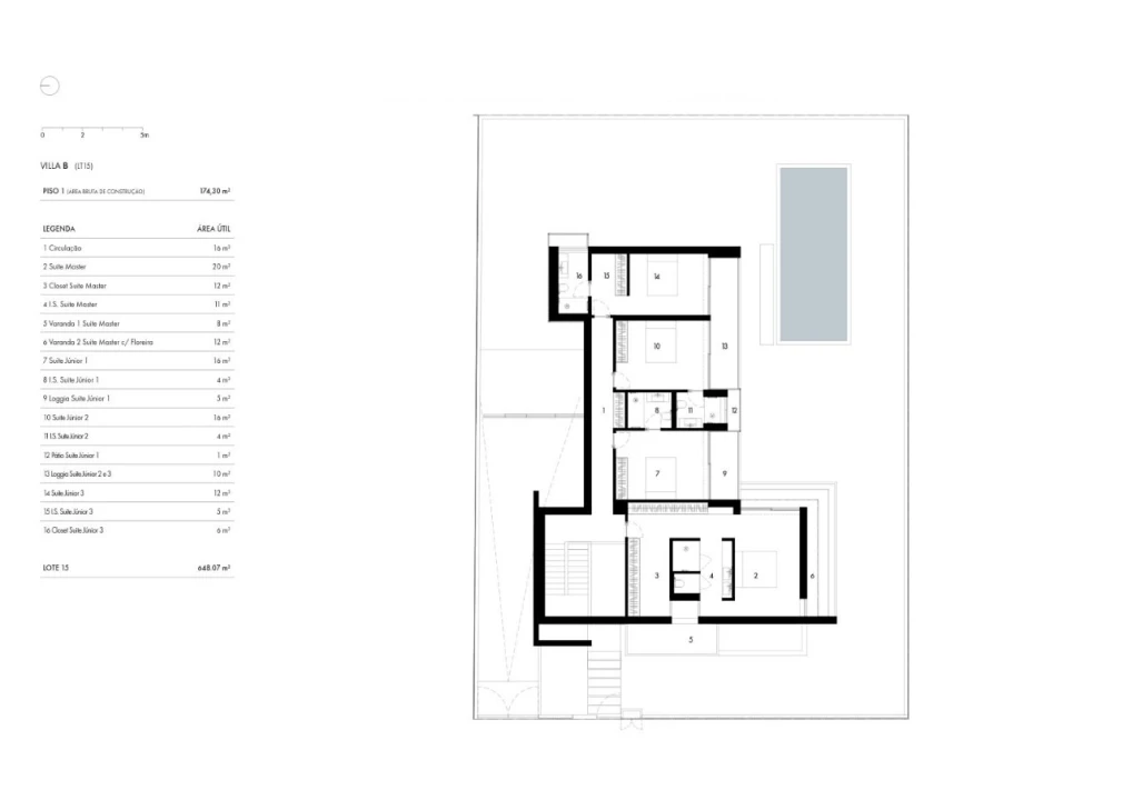 Moradia T5 para Venda em Cascais e Estoril Planta 5