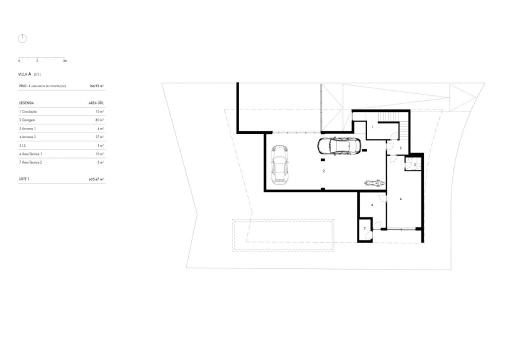 Moradia T5 para Venda em Cascais e Estoril Planta 3