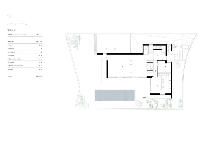 Moradia T5 para Venda em Cascais e Estoril Planta 1
